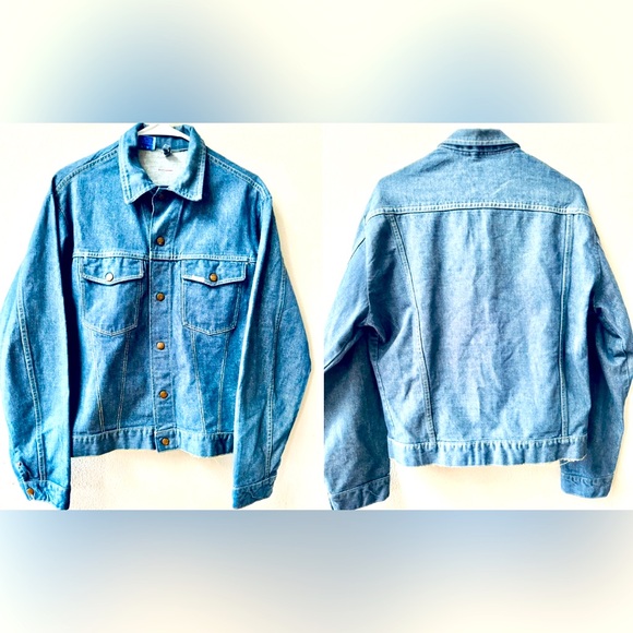 VINTAGE 60’s ROEBUCKS DENIM TRUCKER  JACKET MENS M* - Picture 1 of 6